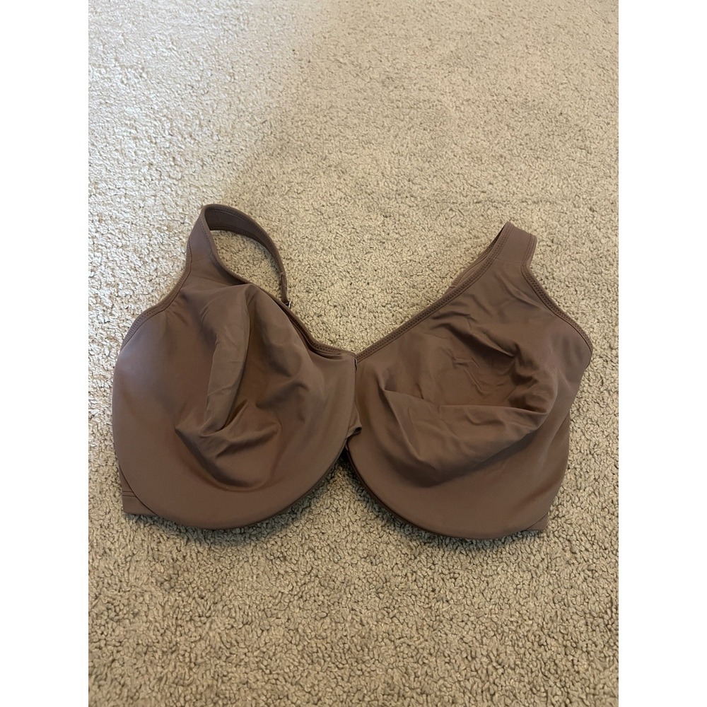 Delimira Minimizer Bra (W580), Size 36H, Beige Tan Brown Underwire Unlined
